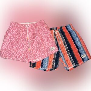 Set of two World Wide Surf Rider (SHEIN) Swim Trunks, Men’s Medium